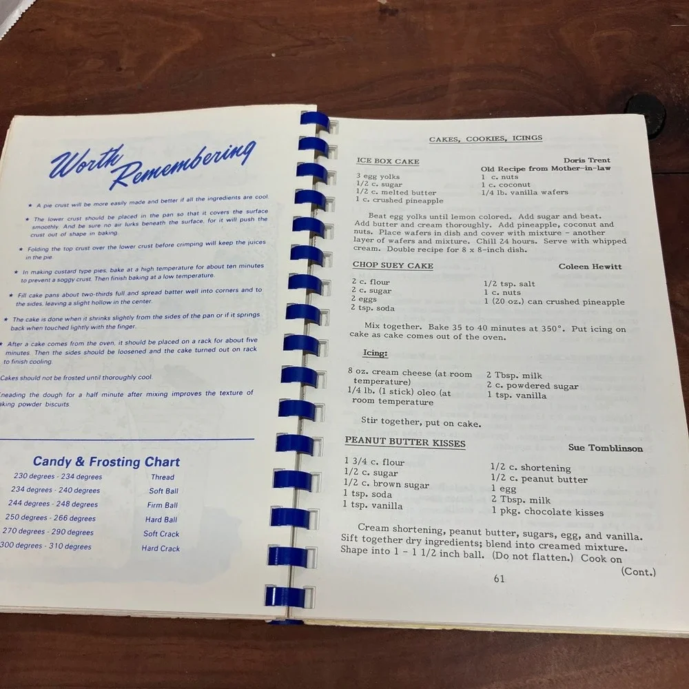 Cookbook Tulsa Oklahoma Early Ford V8 Club 1988 Regional Group Recipes Spiral